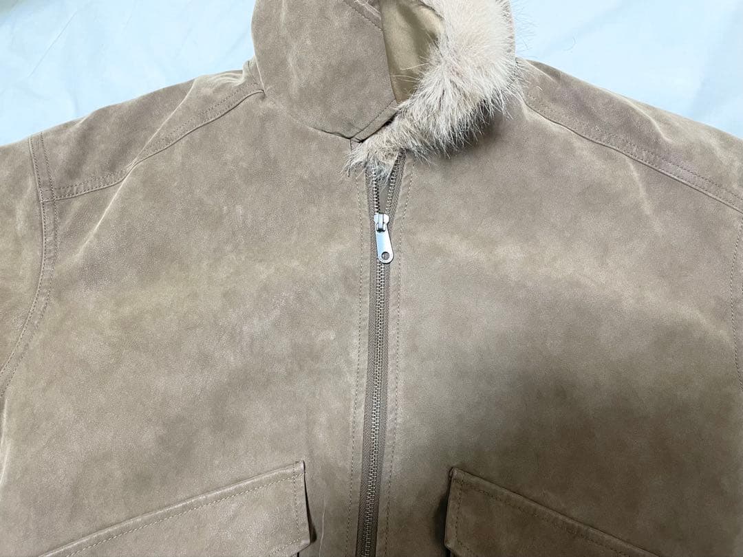 SLY WASHED PUFFER ブルゾン ベージュ