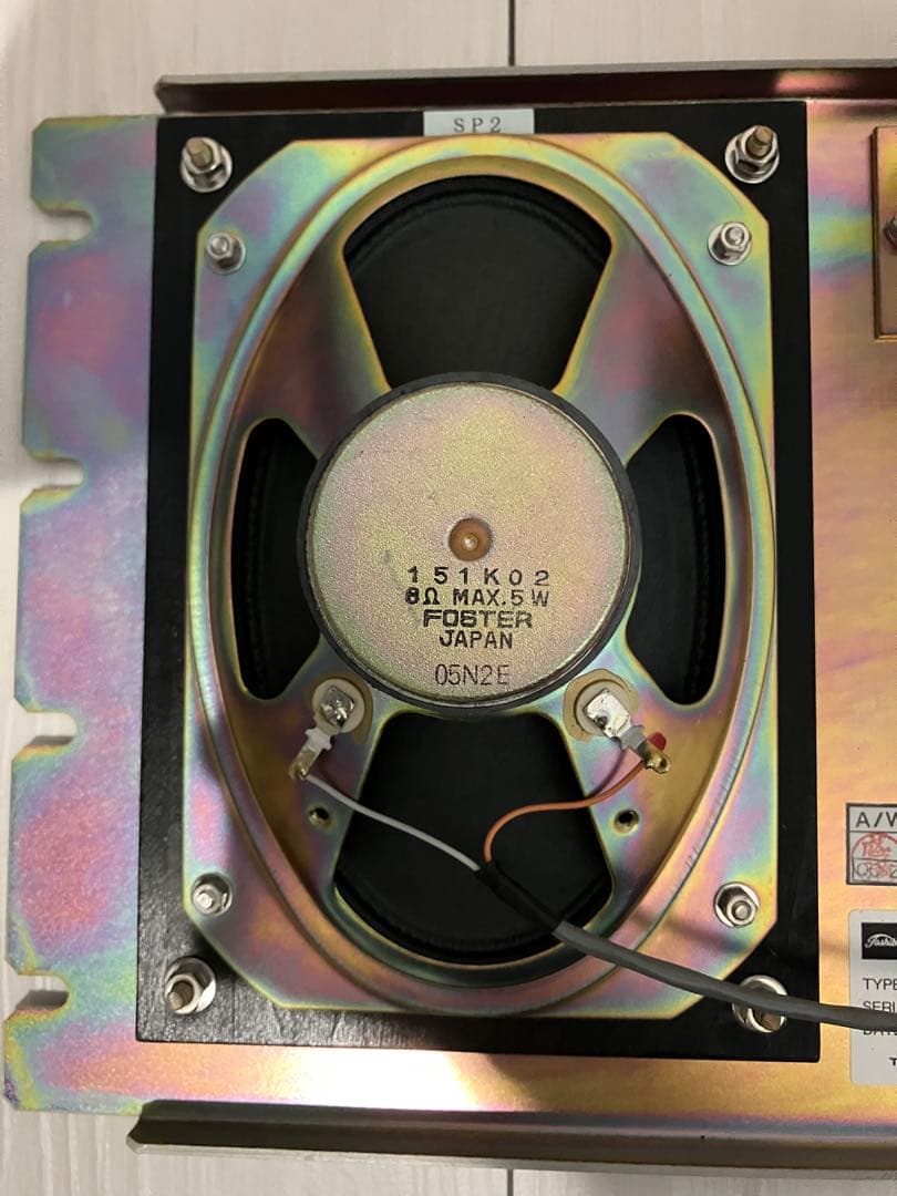 【レア出品】東芝　TOSHIBA 19インチラック　取り付けスピーカー