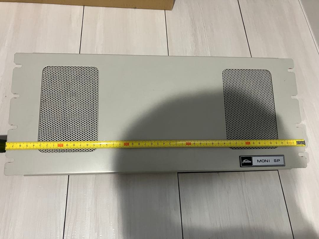 【レア出品】東芝　TOSHIBA 19インチラック　取り付けスピーカー