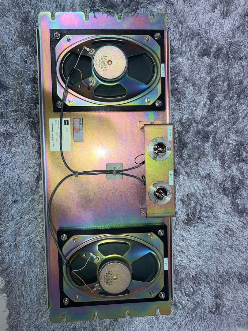 【レア出品】東芝　TOSHIBA 19インチラック　取り付けスピーカー