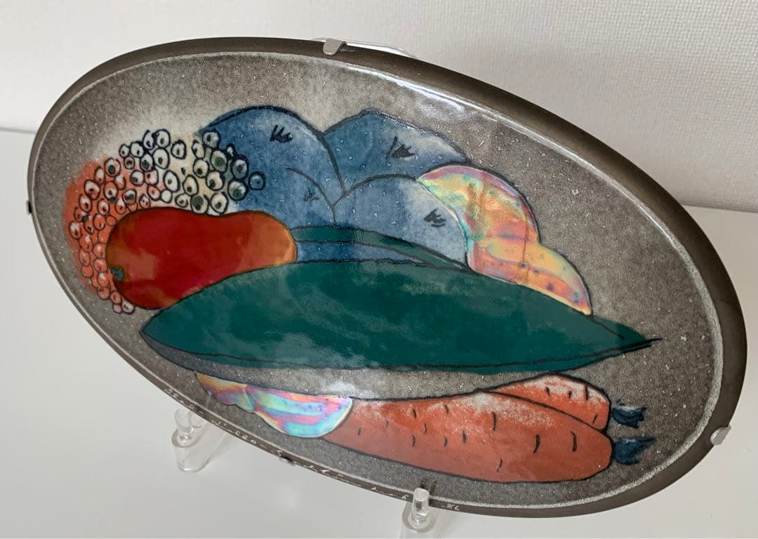 arabiaヘルヤ陶板 壁掛けウォールプレート ヘルヤ・リウッコ・スンドストロム