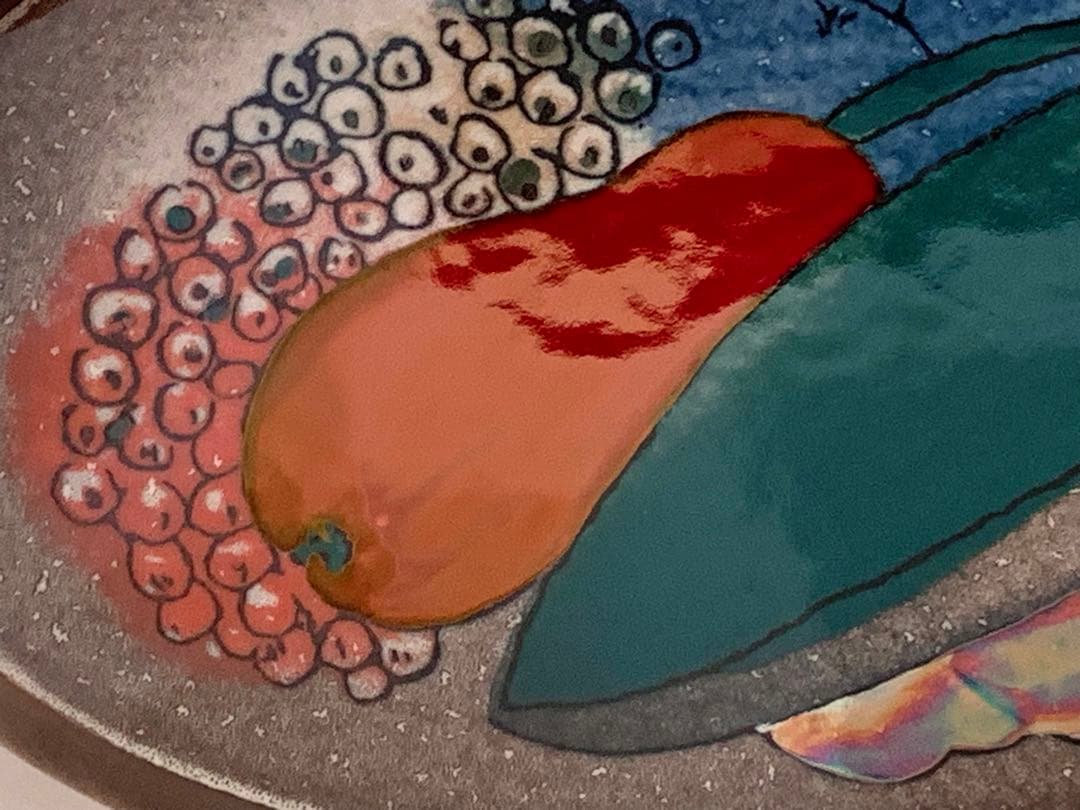 arabiaヘルヤ陶板 壁掛けウォールプレート ヘルヤ・リウッコ・スンドストロム