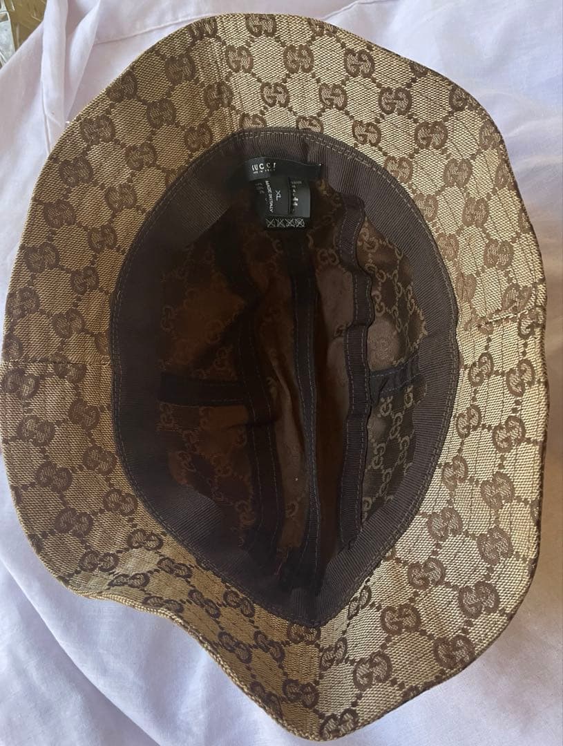 グッチ　GG柄　バケットハット　XL