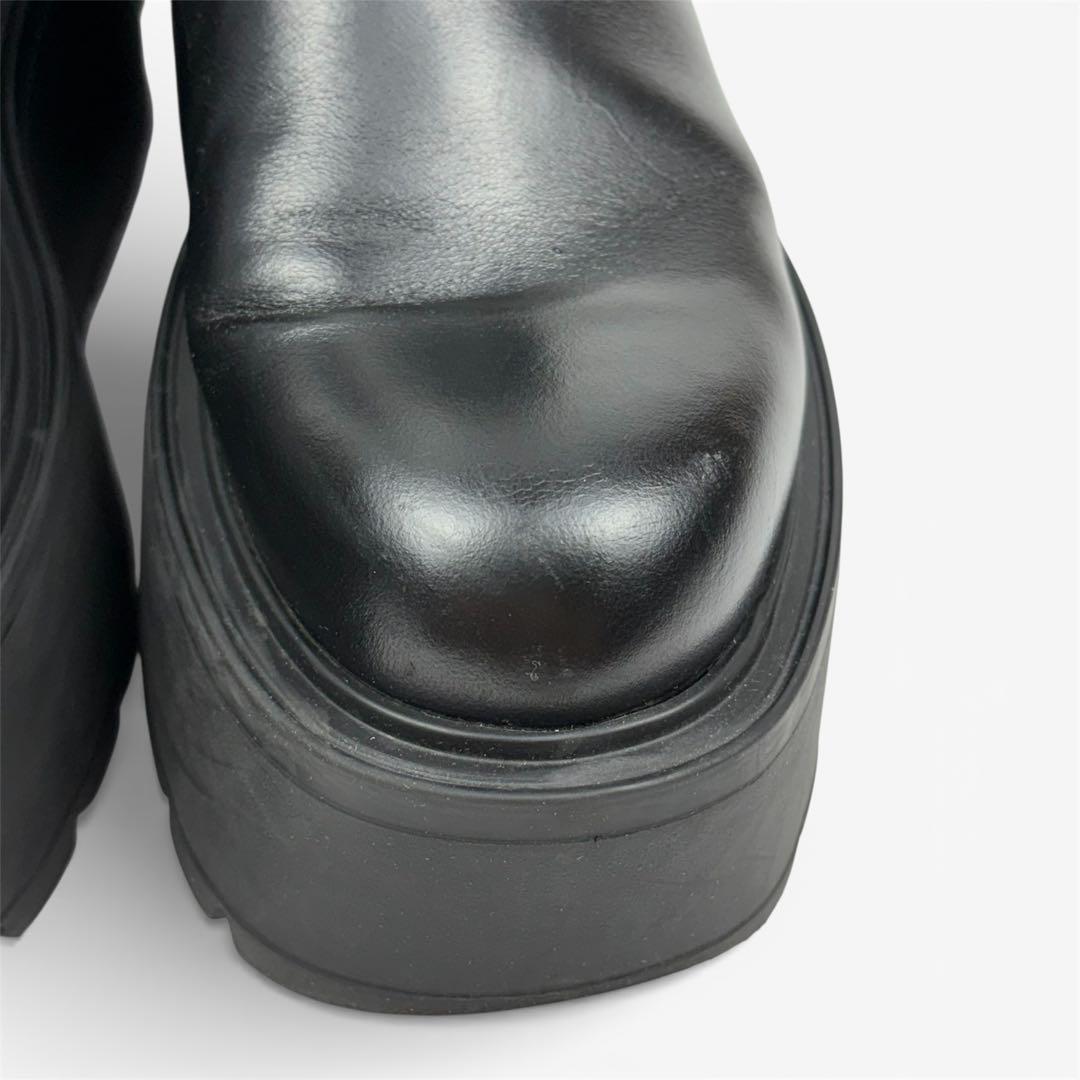 VALENTINO ヴァレンティノ　23.5cm 36.5 ユニークフォーム　黒