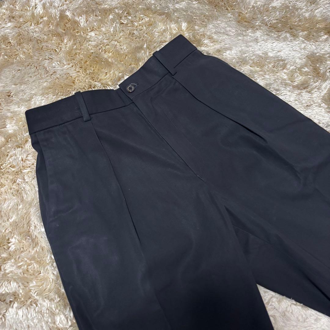 MARKAWARE マーカウェア FRONT PLEATS PEG TOP 1