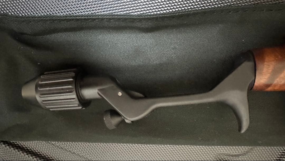 ブライトリバー　チャッカークラシック　ウッドガン（トチ変わり杢/燻仕上げ）