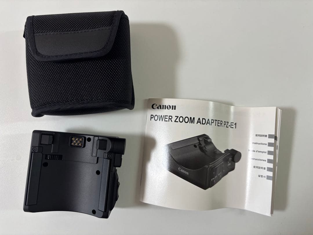 キヤノン　パワーズームアダプター　PZ-E1 Canon