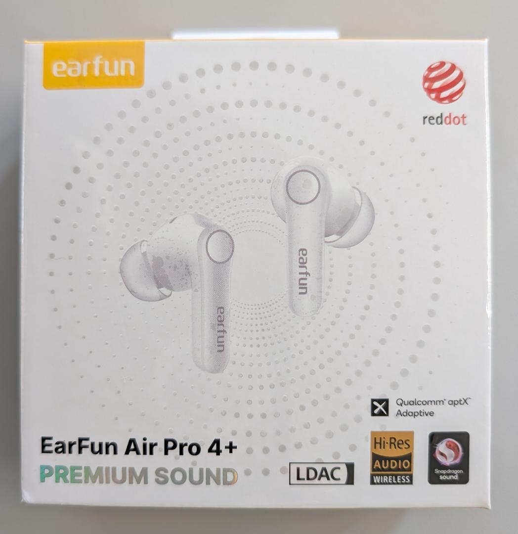 【新品・未開梱】EarFun Air Pro 4i+ワイヤレスイヤホン ホワイト