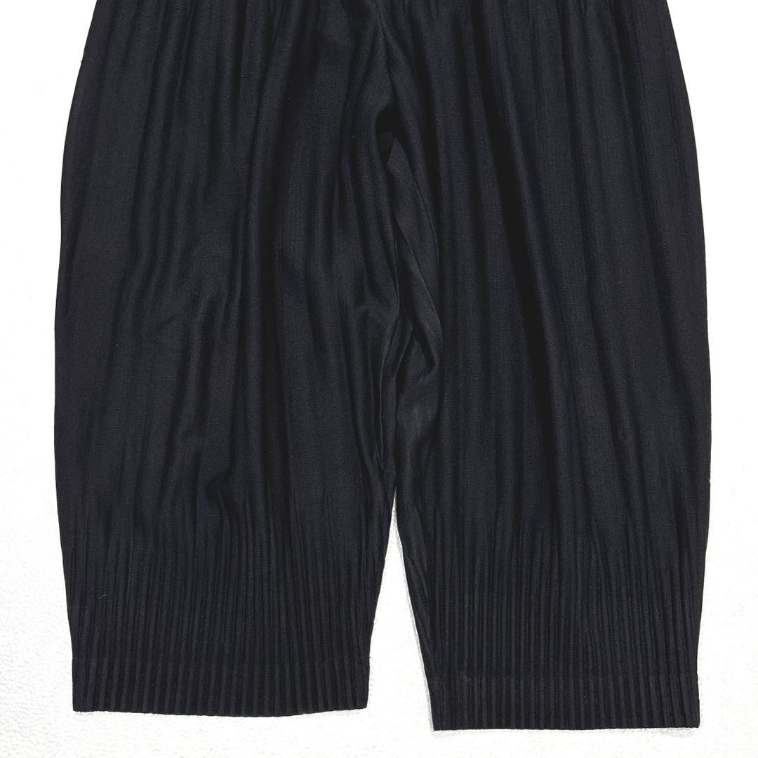 【サイズL】オムプリッセ　イッセイミヤケ　定番　プリーツ バルーンパンツ