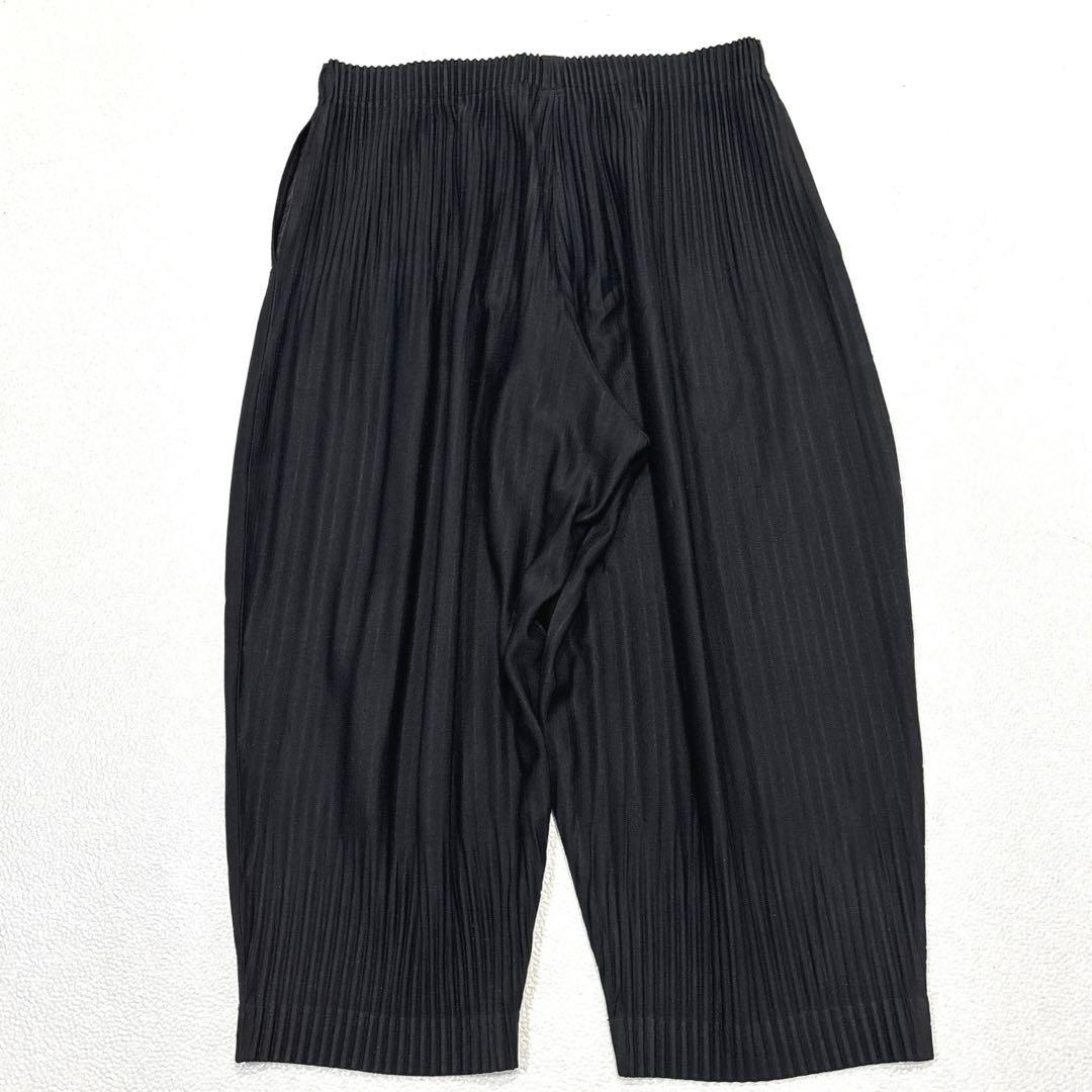 【サイズL】オムプリッセ　イッセイミヤケ　定番　プリーツ バルーンパンツ