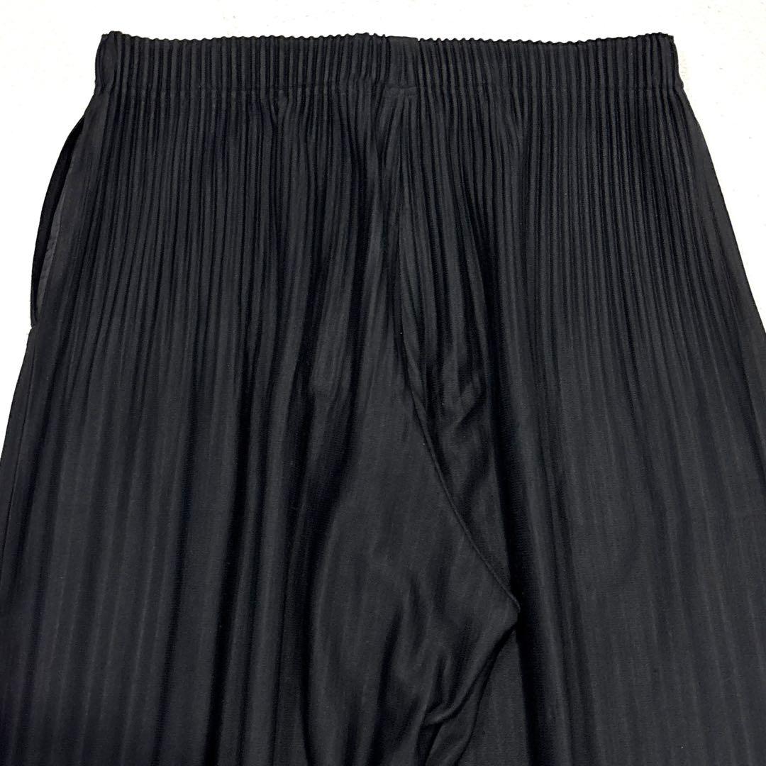 【サイズL】オムプリッセ　イッセイミヤケ　定番　プリーツ バルーンパンツ
