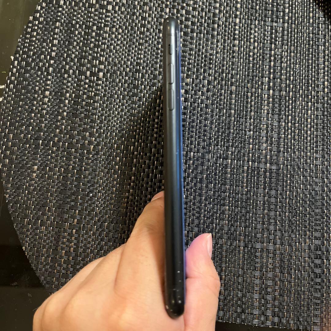 iPhoneXR ブラック ジャンク品 バッテリー付スマホケースセット