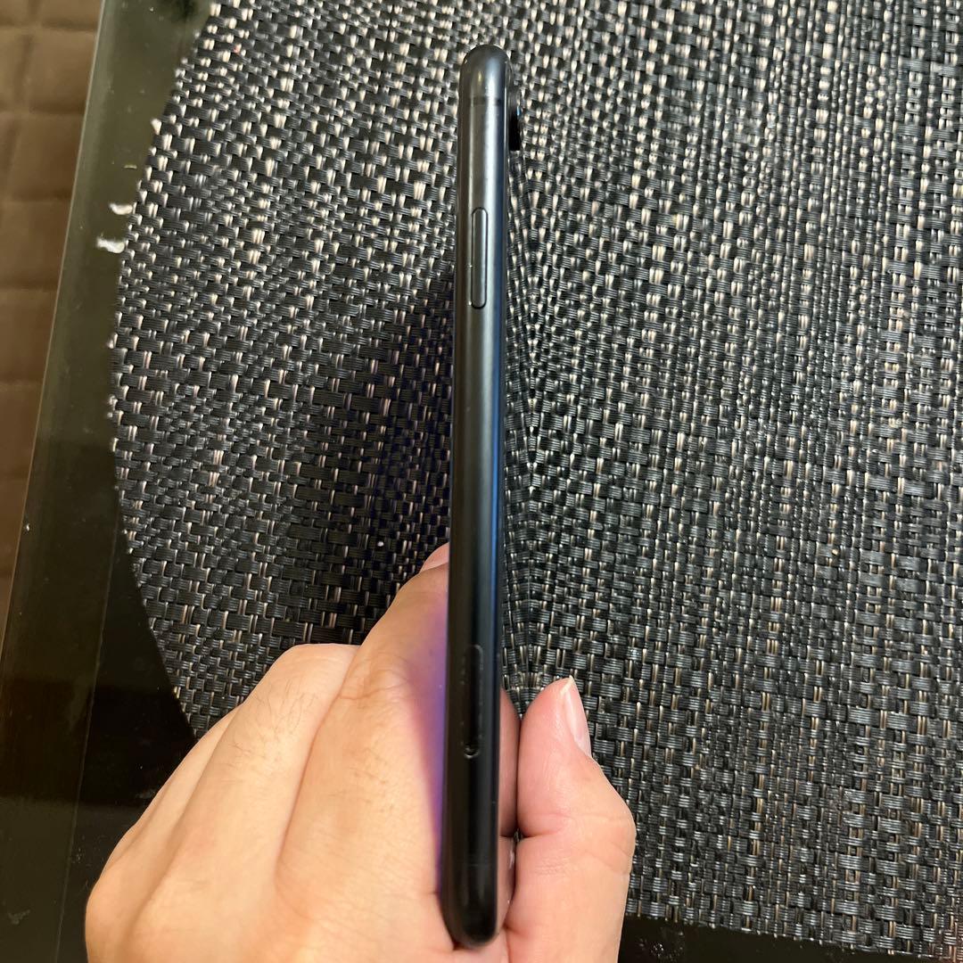 iPhoneXR ブラック ジャンク品 バッテリー付スマホケースセット