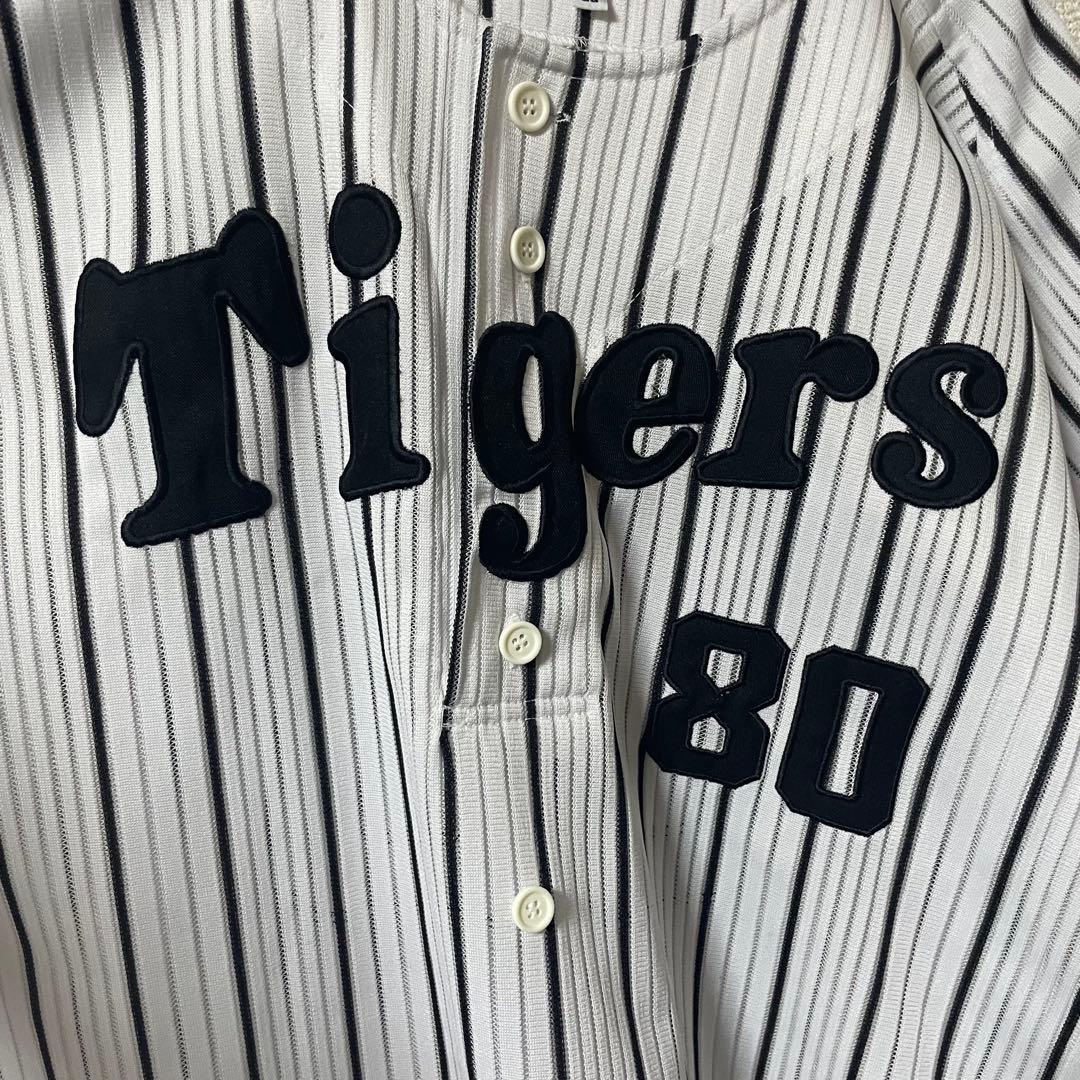 阪神タイガース　岡田 彰布 監督　ユニフォーム　ホーム　背番号80　おーん