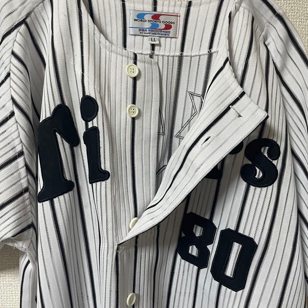 阪神タイガース　岡田 彰布 監督　ユニフォーム　ホーム　背番号80　おーん