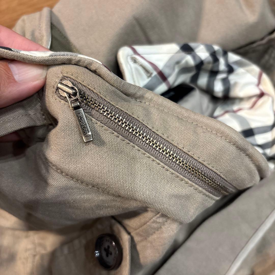 【美品】Burberry ブラックレーベル ミドル丈 ジャケット ノヴァチェック