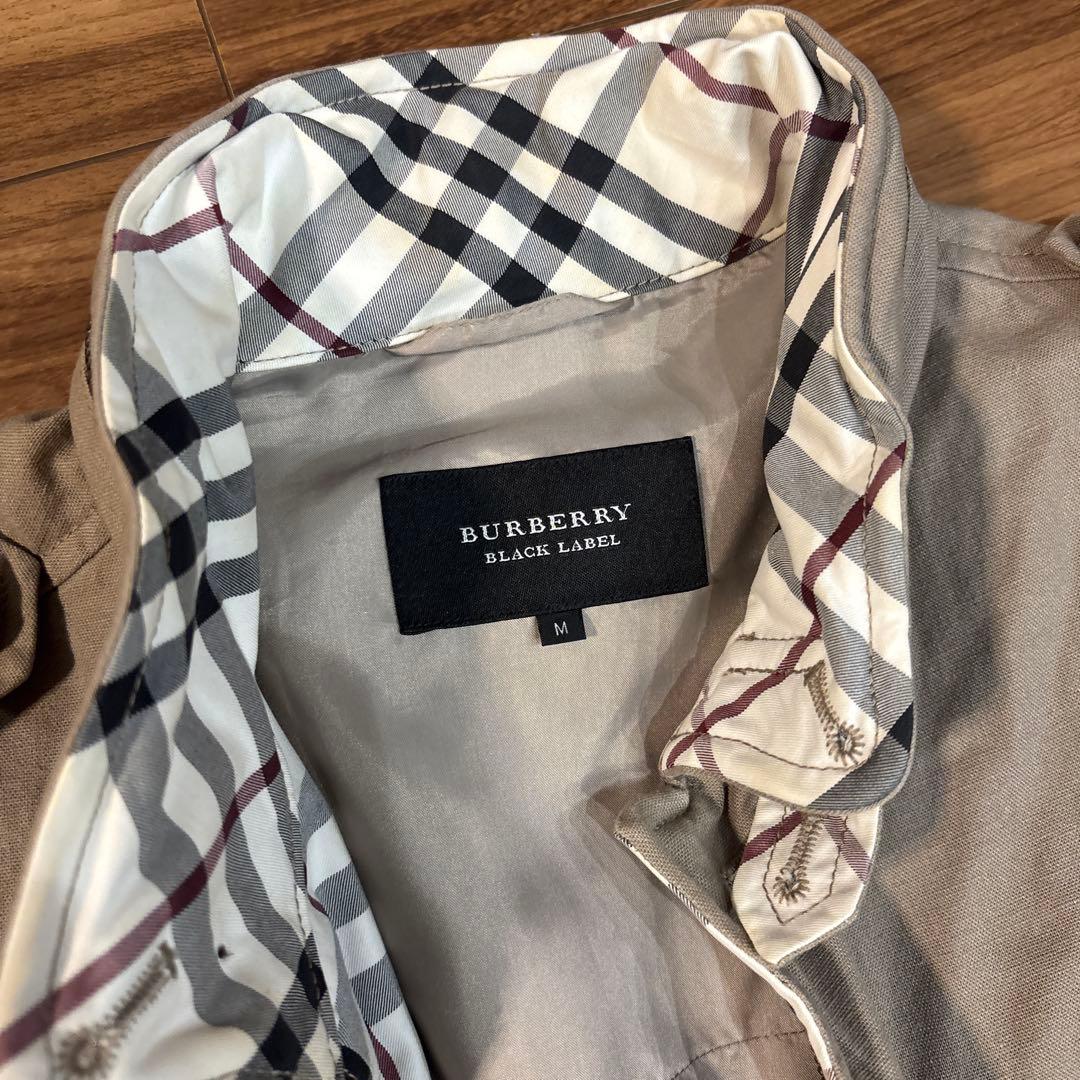 【美品】Burberry ブラックレーベル ミドル丈 ジャケット ノヴァチェック