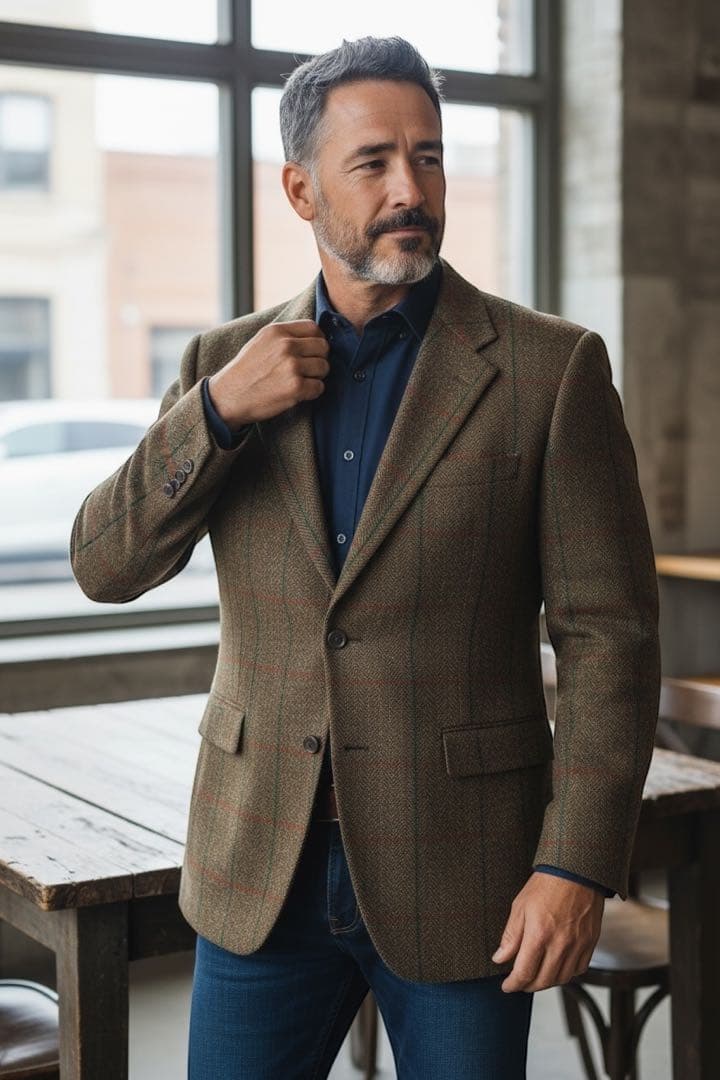 美品Avon House ラルフローレン ツイードジャケット