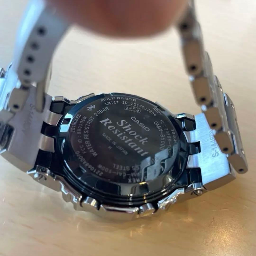 【美品】　G-SHOCK DW-5000 シルバー 腕時計