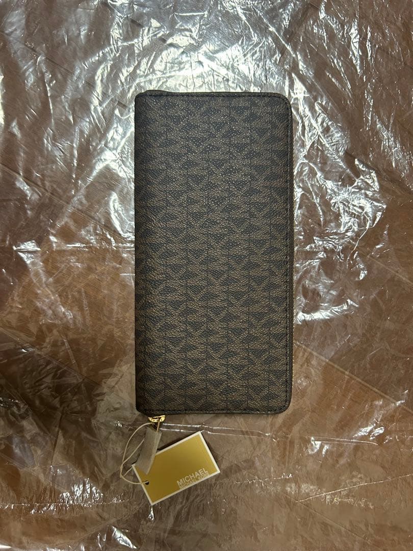 [1/30までお値下げ]MICHAEL KORS ブラウン長財布