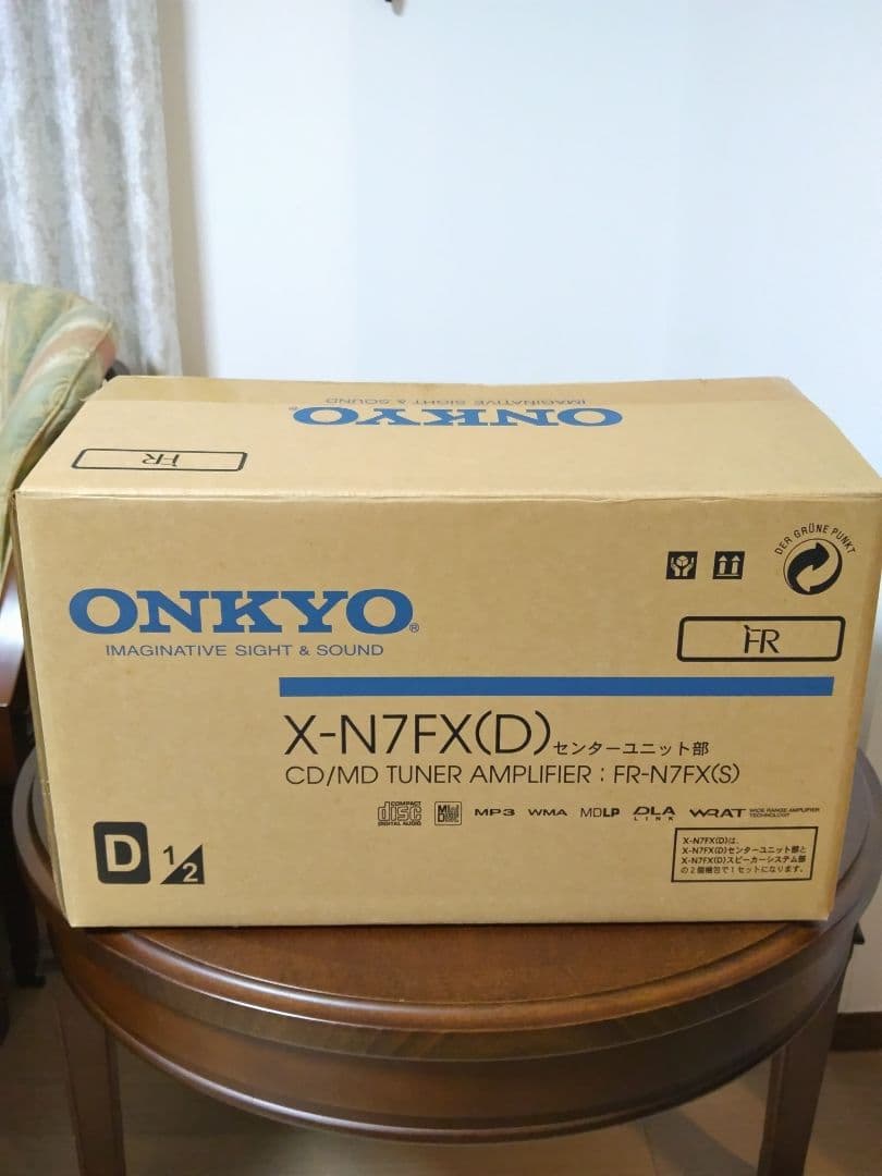 【未使用 未開封】ONKYO X-N7FX(D) CD/MDチューナーアンプ