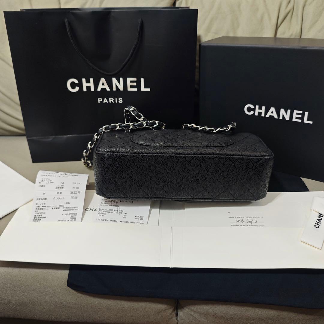 ブラックレザー ショルダーバッグ