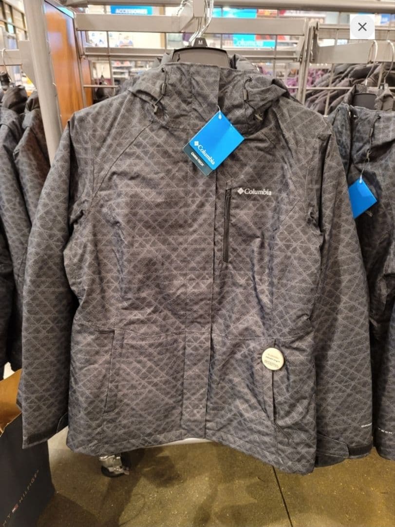 Columbia OMNI-TECH ジャケット 黒色 ノルディックポイン卜