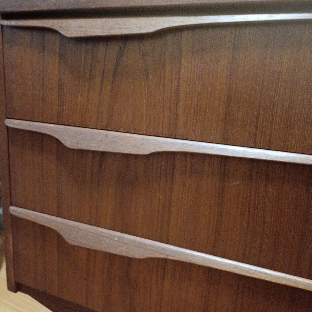 デンマーク製　ライティングビューロー　チーク材