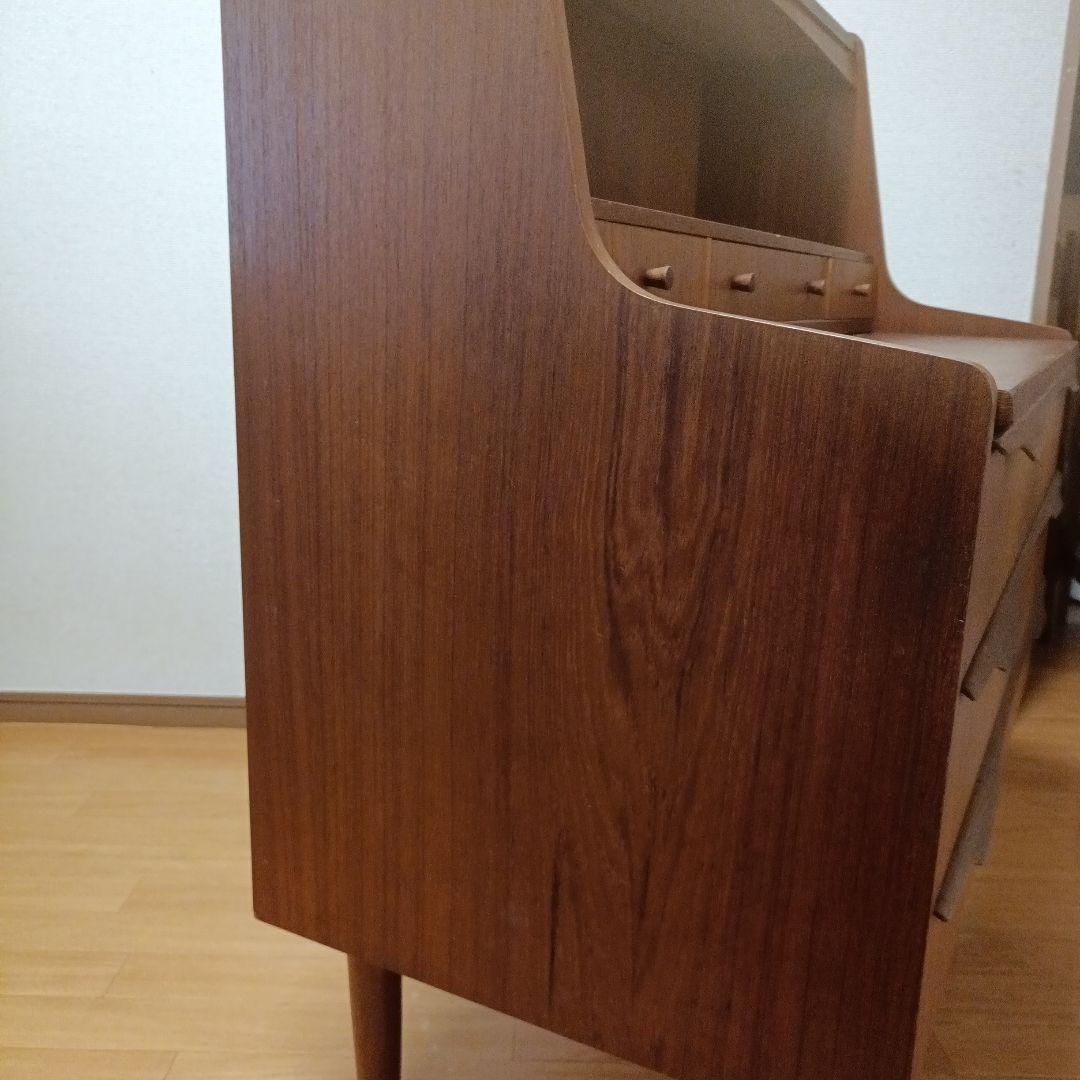 デンマーク製　ライティングビューロー　チーク材