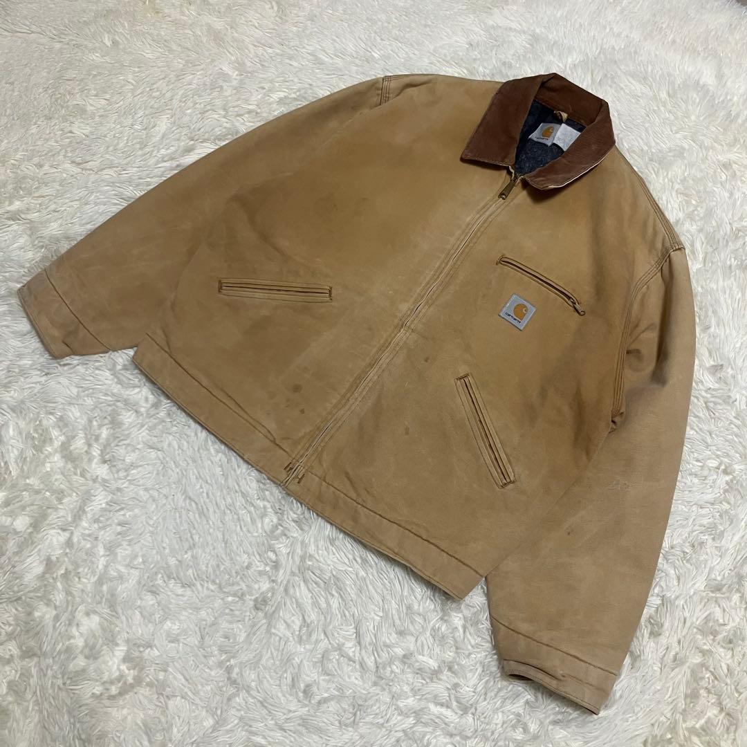 Carhartt Detroit Jacket アメリカ製 ベージュ