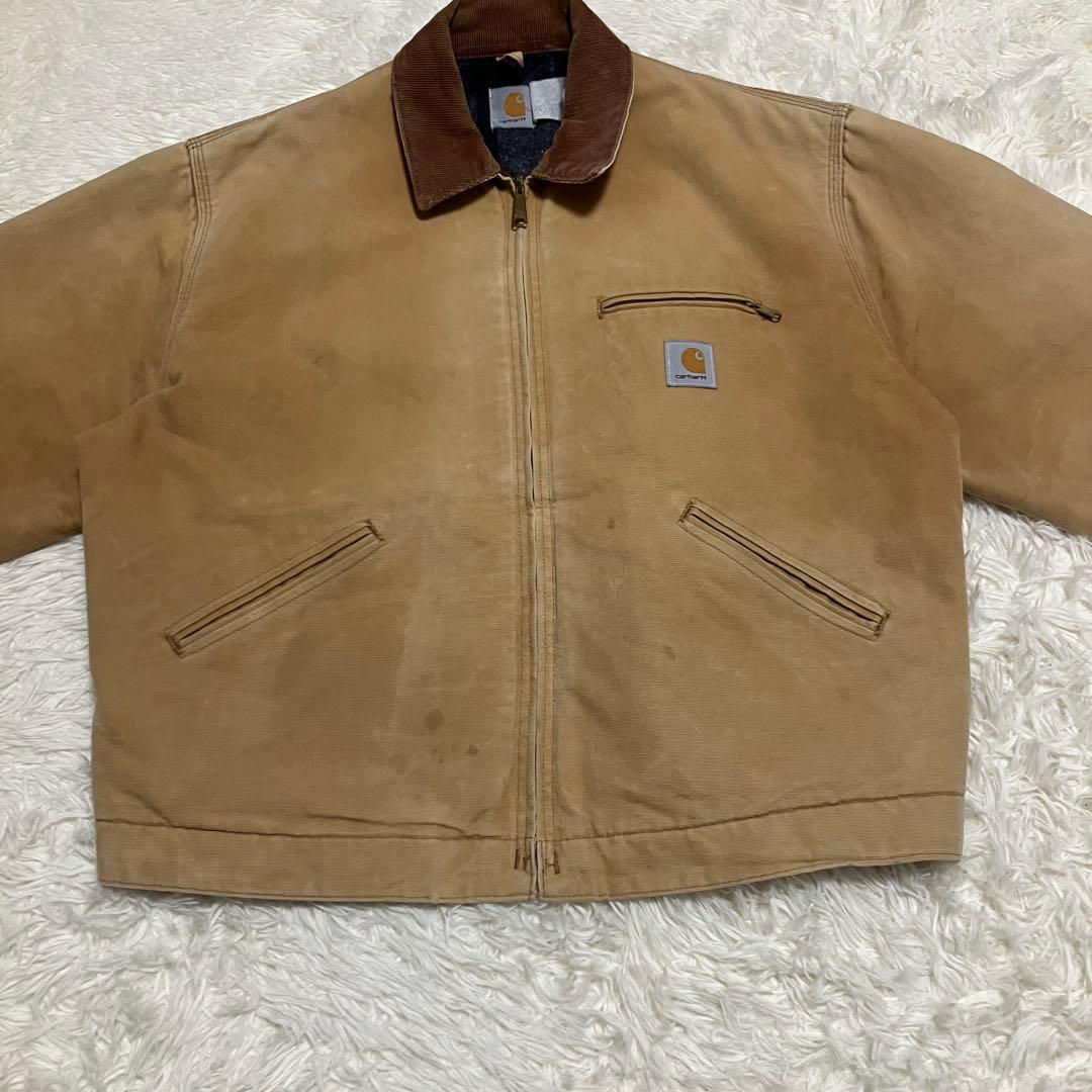 Carhartt Detroit Jacket アメリカ製 ベージュ