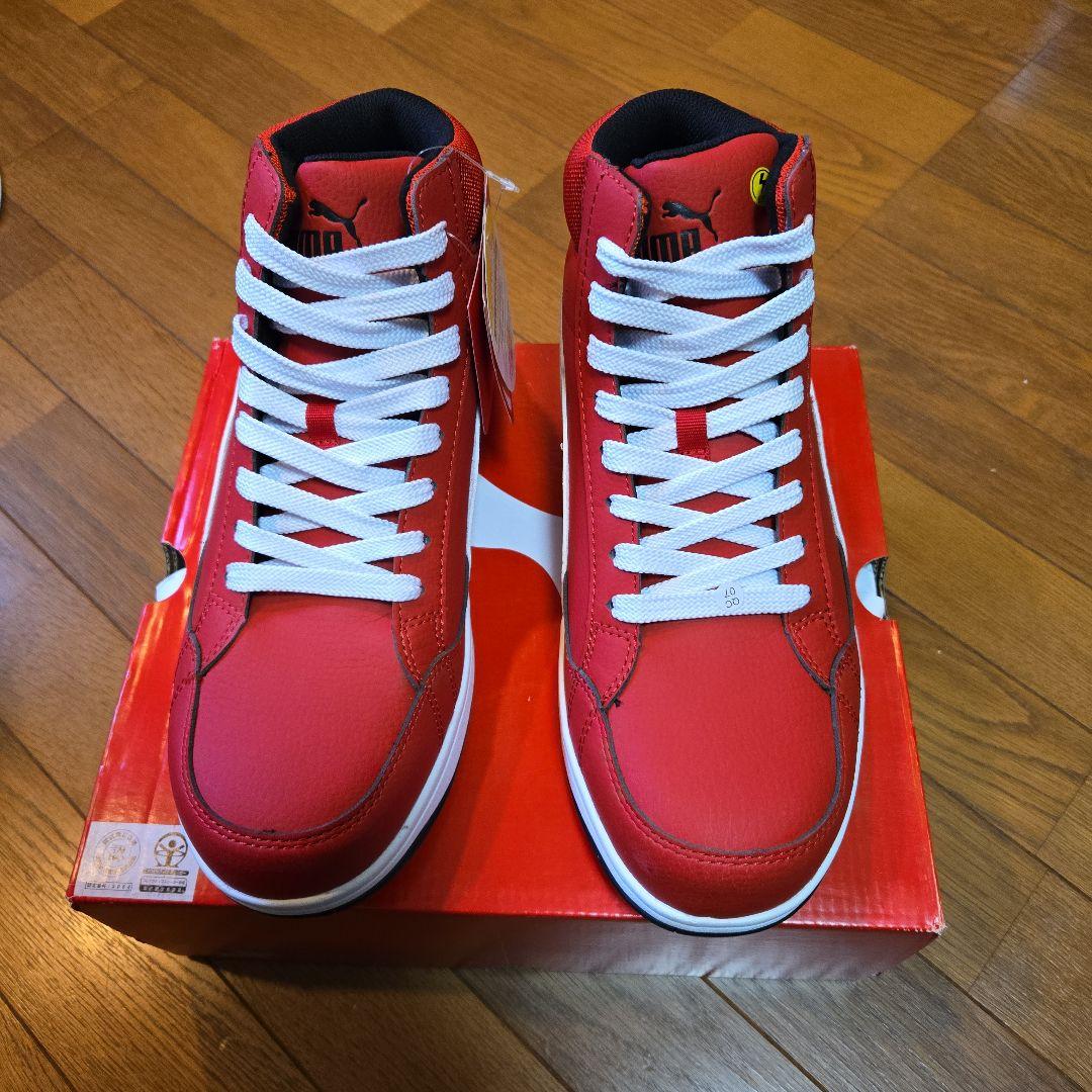 T*a様 Puma 赤 安全靴 EEE サイズ