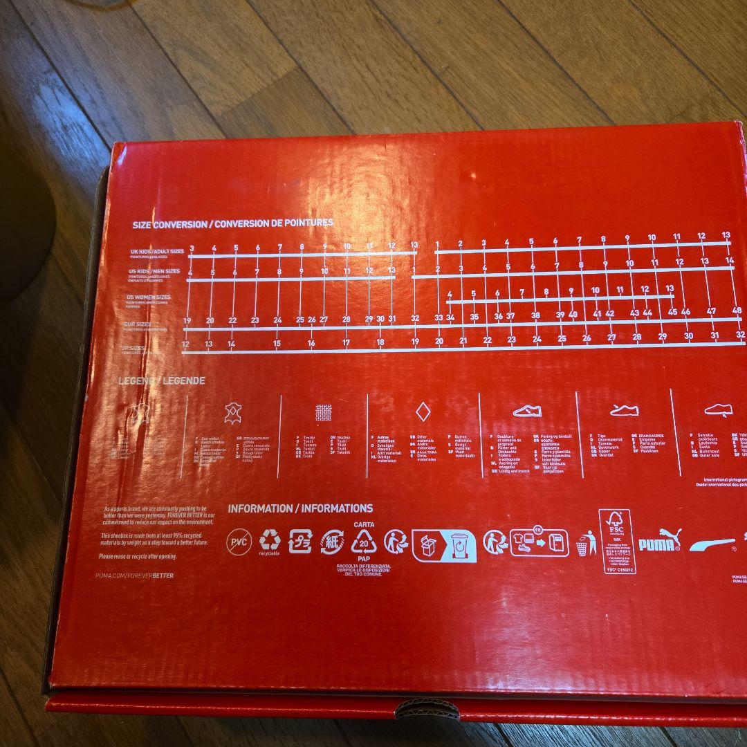 T*a様 Puma 赤 安全靴 EEE サイズ