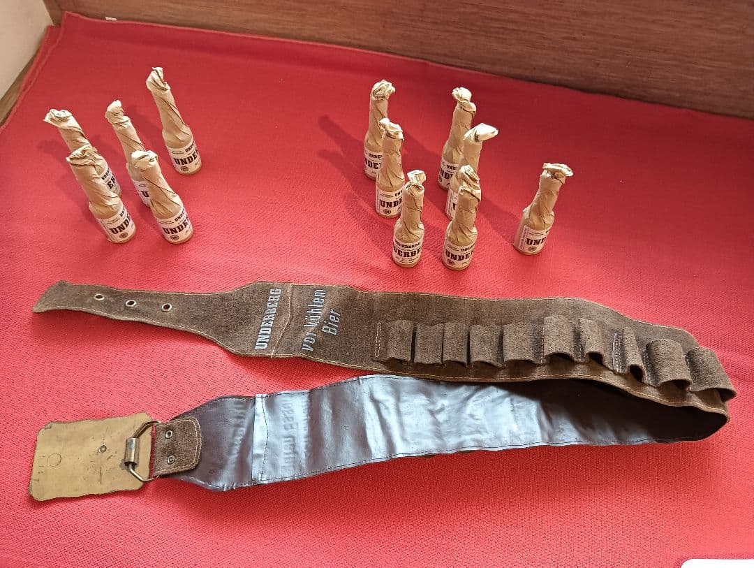 ドイツ　ウンダーベルグ12本 ＆ガンベルト