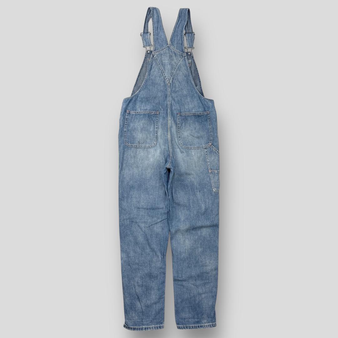 POLO RALPH LAUREN ヴィンテージ加工 デニムオーバーオール XS