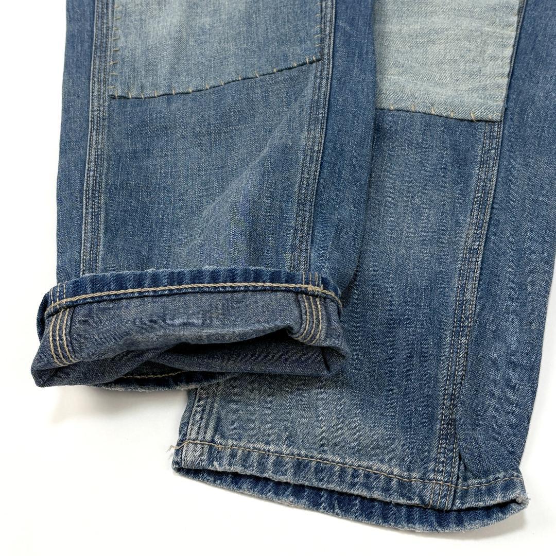 POLO RALPH LAUREN ヴィンテージ加工 デニムオーバーオール XS