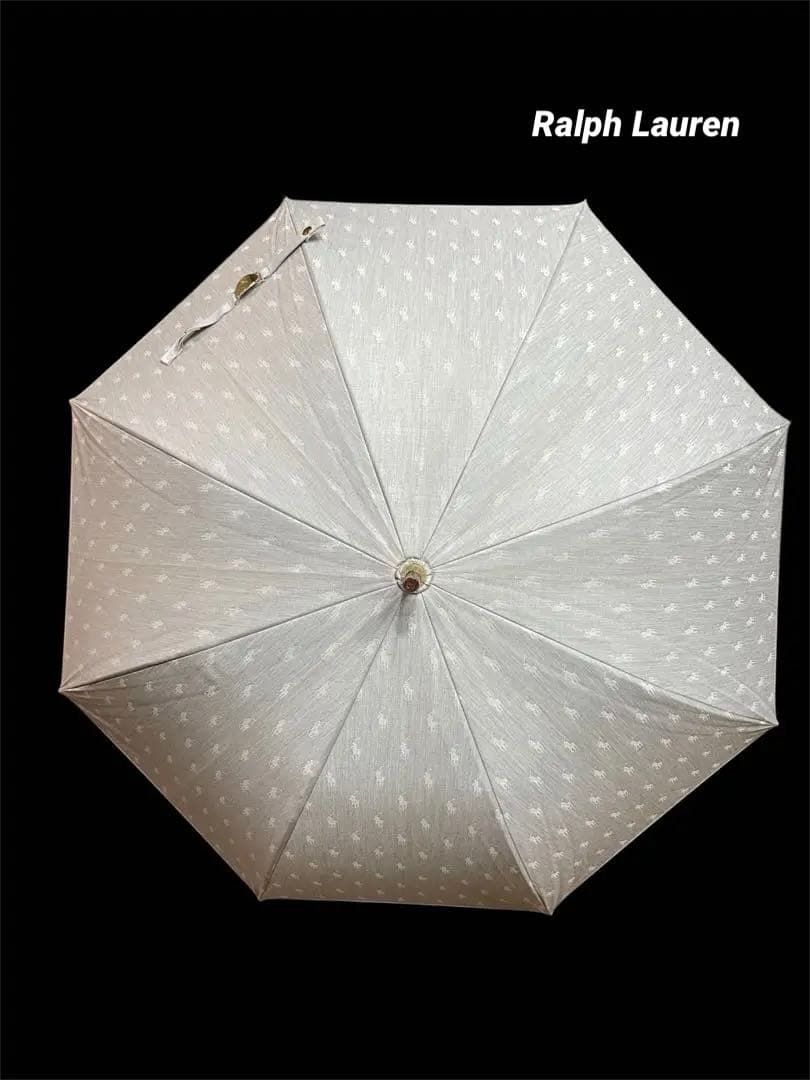 Ralph Lauren ラルフローレン 雨晴兼用傘 長傘 ポニー柄