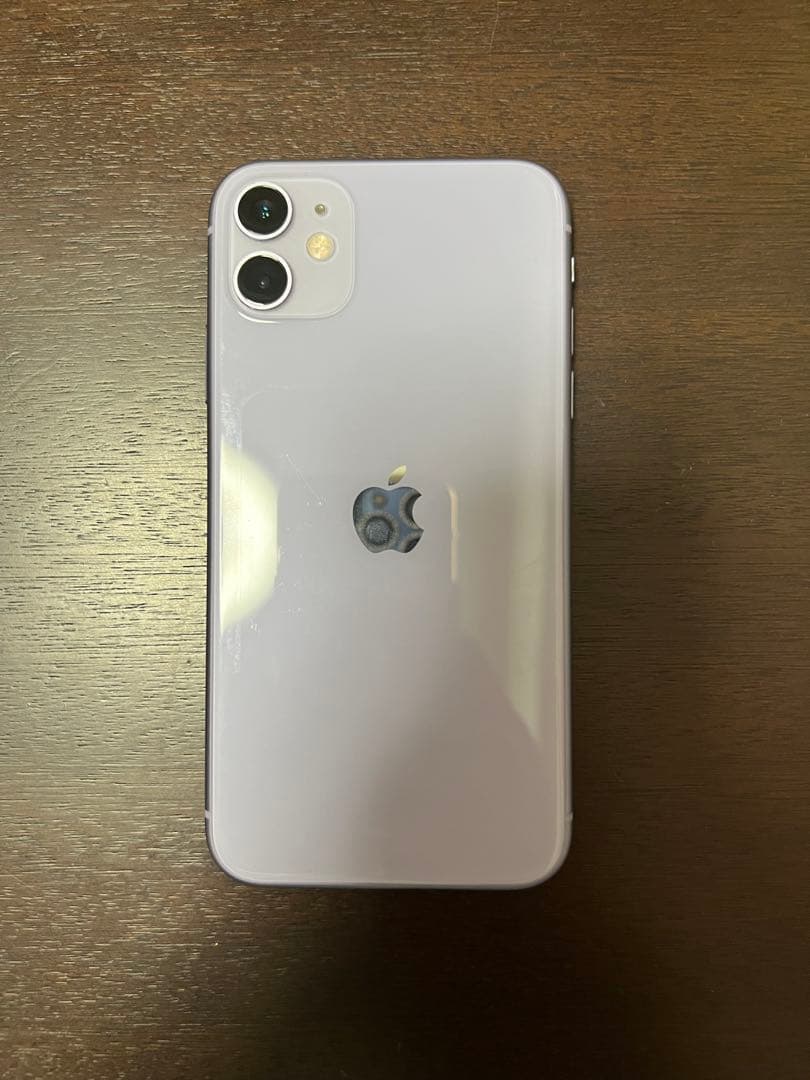 iphone11 128GB パープル
