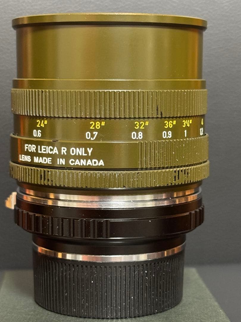 美品！SUMMICRON-R 50mm F2.0サファリ ライカR/Mアダプター