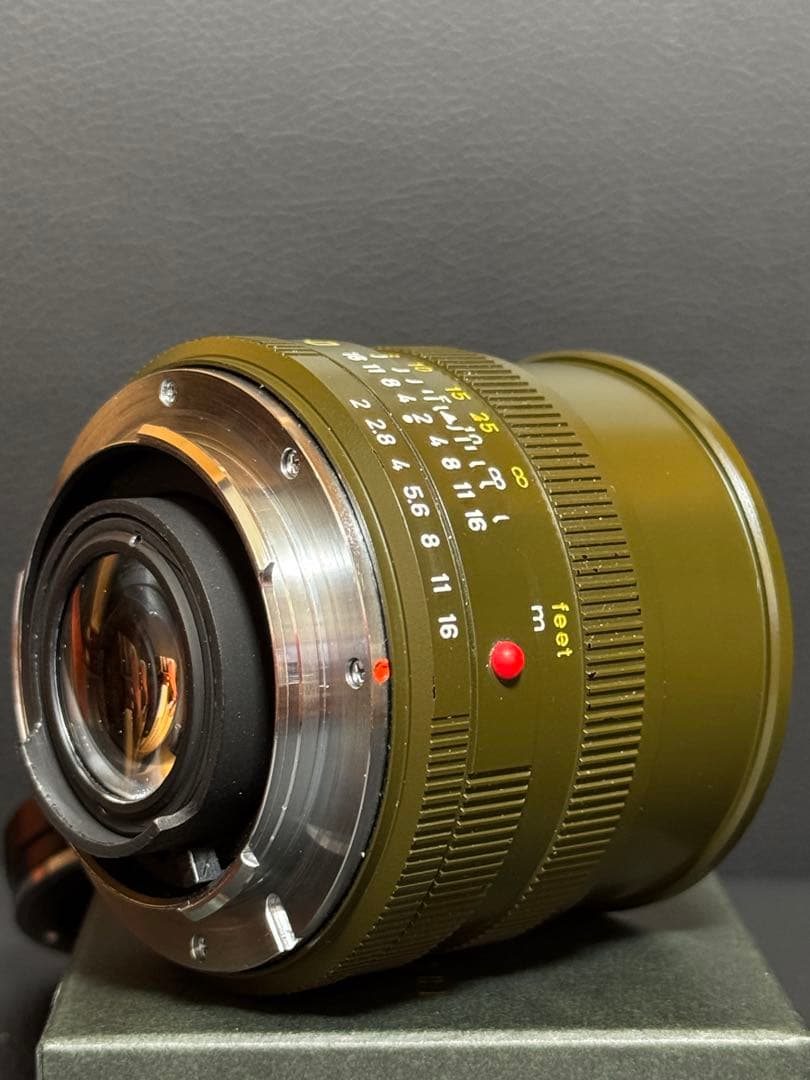 美品！SUMMICRON-R 50mm F2.0サファリ ライカR/Mアダプター