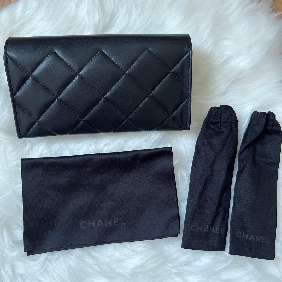 超美品 CHANEL サングラス スクエア型 ハートロゴ CCマーク 正規品