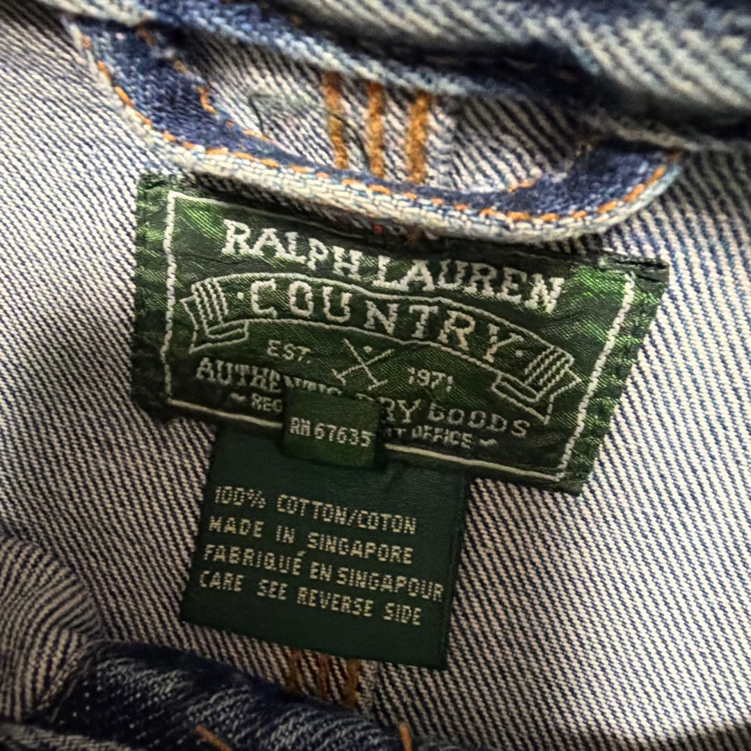 極上　ラルフローレン　ポロカントリー　コーデュロイ　カバーオール RRL M