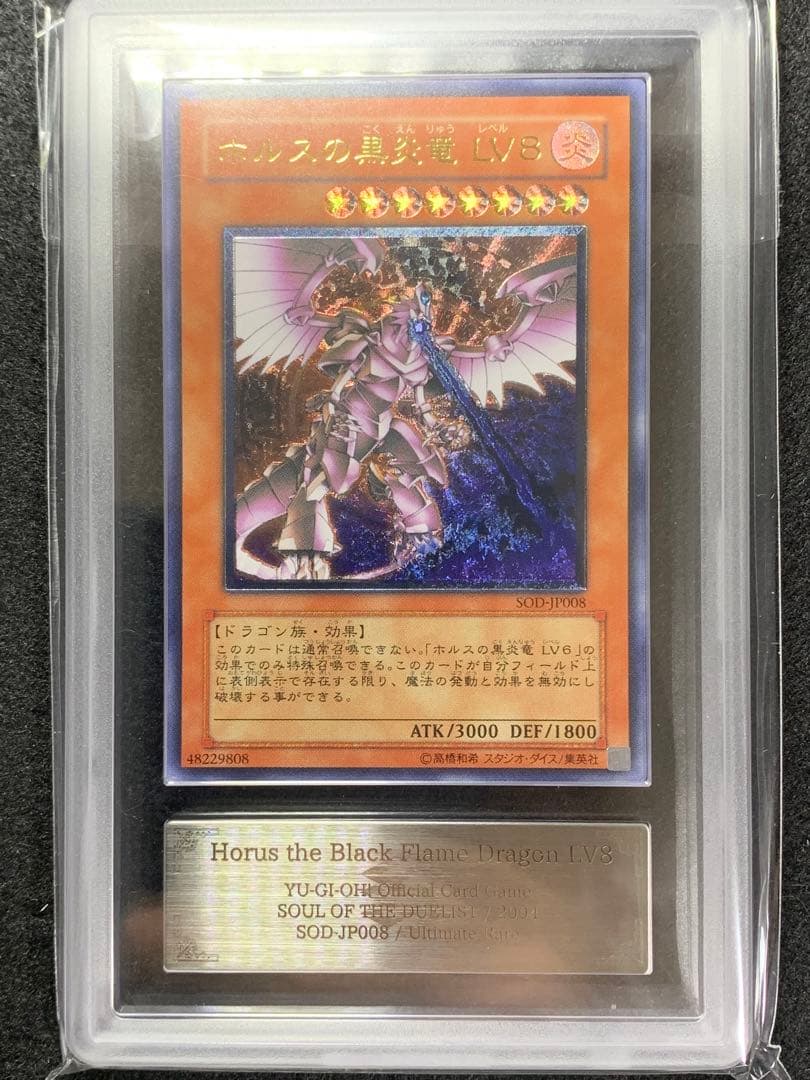ARS10 遊戯王　ホルスの黒炎竜　LV6 LV8 アルティメットレアセット