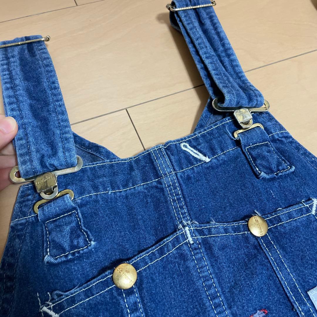 Carhartt デニムオーバーオール ヴィンテージ 作業着 つなぎ