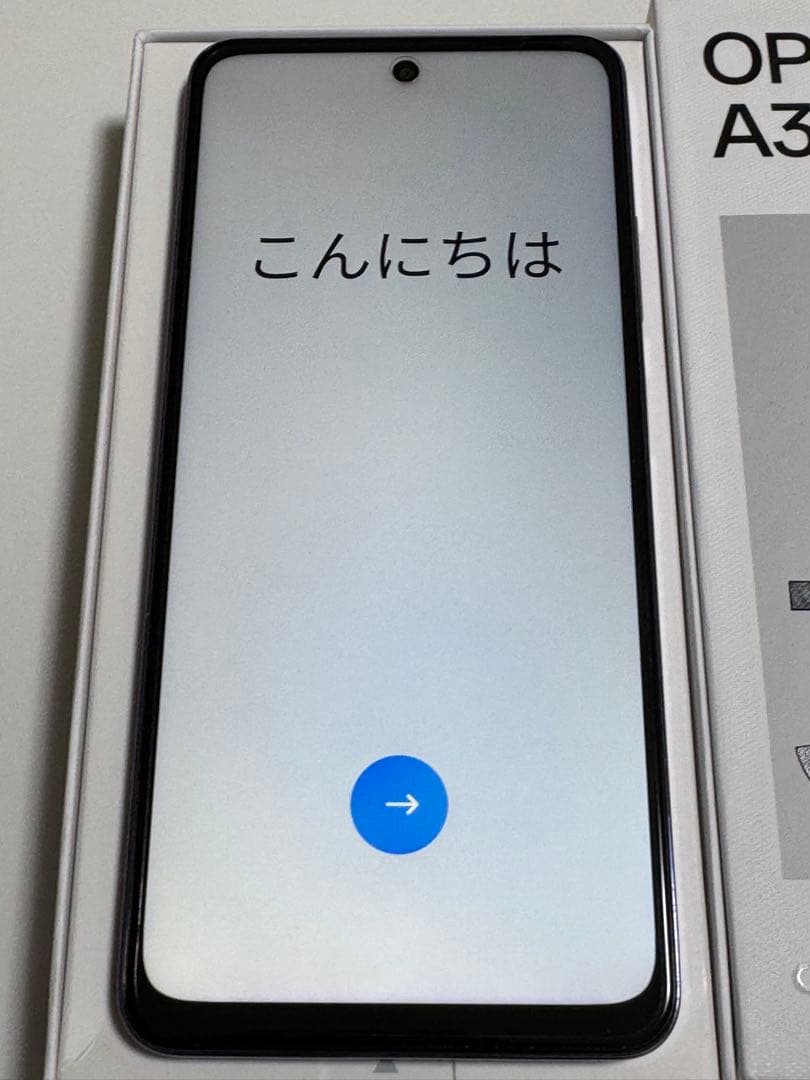 OPPO A3 5G ほぼ新品 開通テストのみ SIMフリー