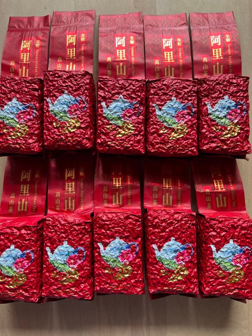 台湾茶　阿里山凍頂烏龍茶x10