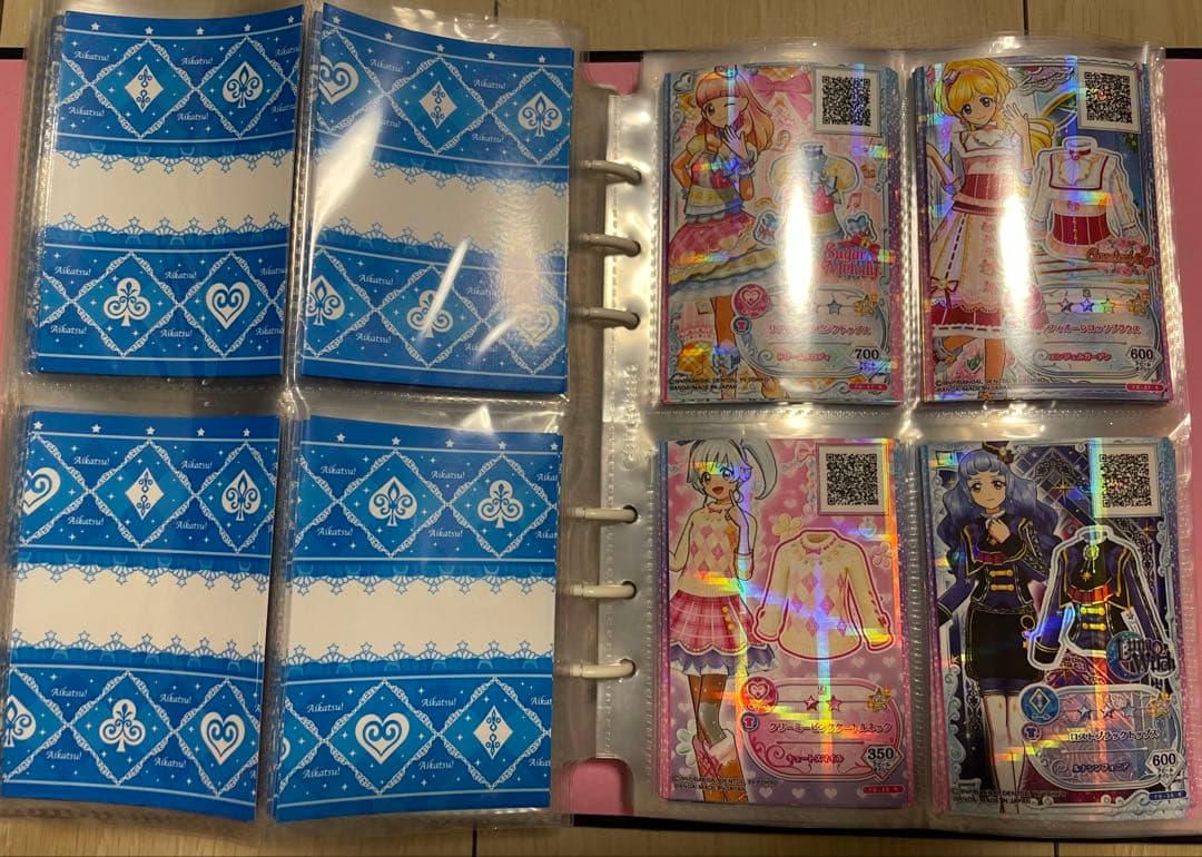 アイカツバインダー　アイカツフレンズダブルなし約600枚