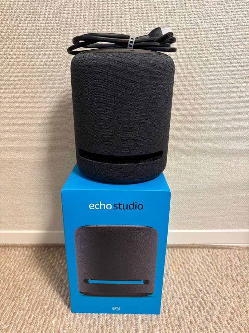Amazon Echo Studio ブラック【説明書なし】