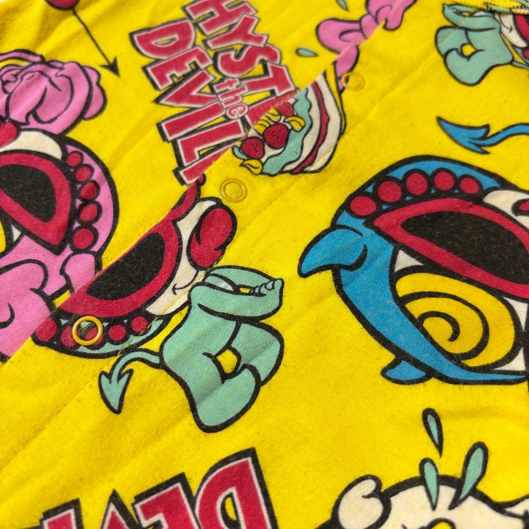 ヒステリックミニ　長袖　ロンパース　総柄　60 70 80 ベビー　4点セット