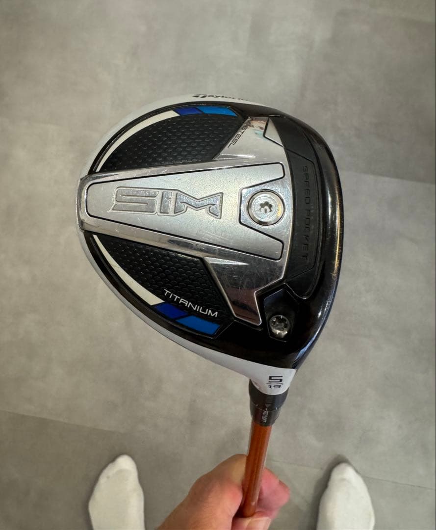 TaylorMade SIM 5W ツアーAD DI 7S